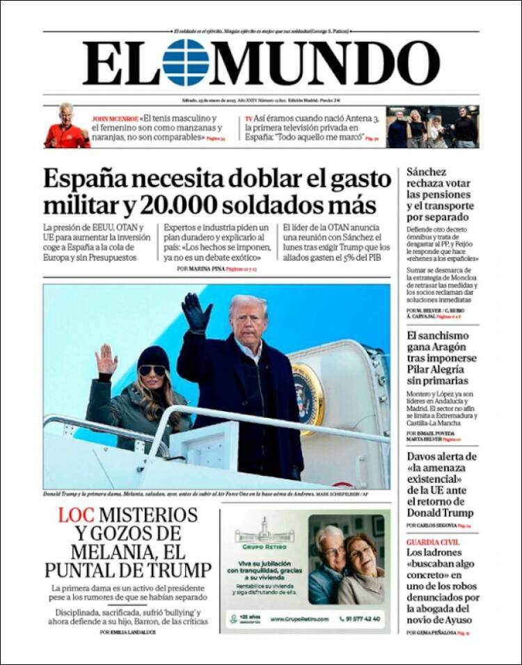 'El Mundo' 25