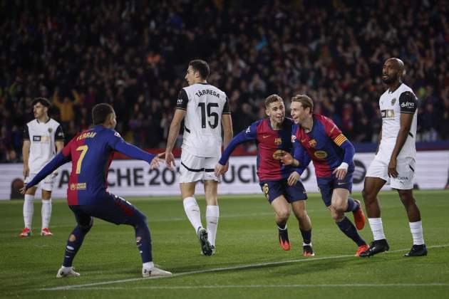 Frenkie de Jong gol València / Foto: EFE