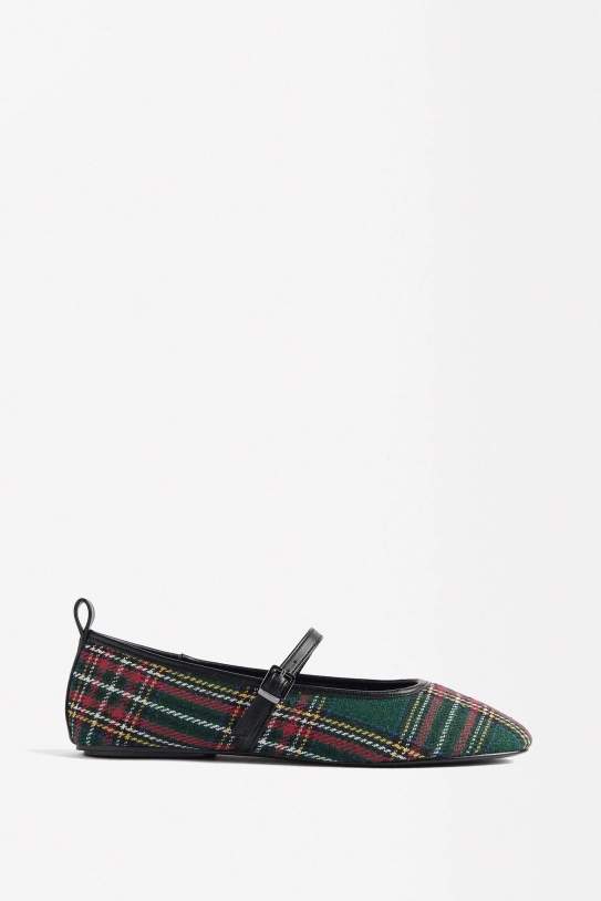 Ballarines tartan british