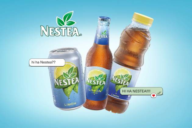 Imatge promocional de la campanya "Hi ha Nestea". Foto: Damm