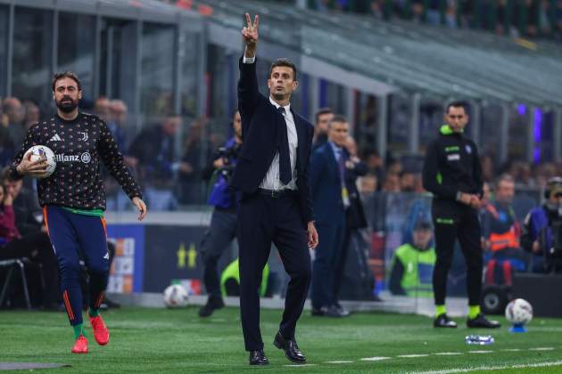 Thiago Motta, dirigint un partit de la Juventus de Torí / Foto: Europa Press