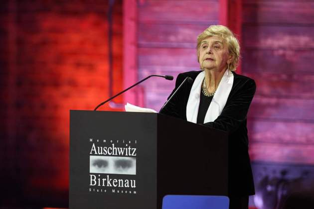 Adobe Friedman, superviviente Auschwitz, acto 80 aniversario|cumpleaños liberación / Efe