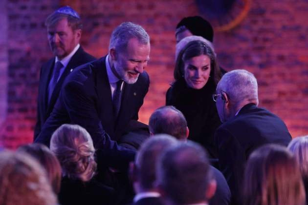 letizia i felipe acte auschwitz