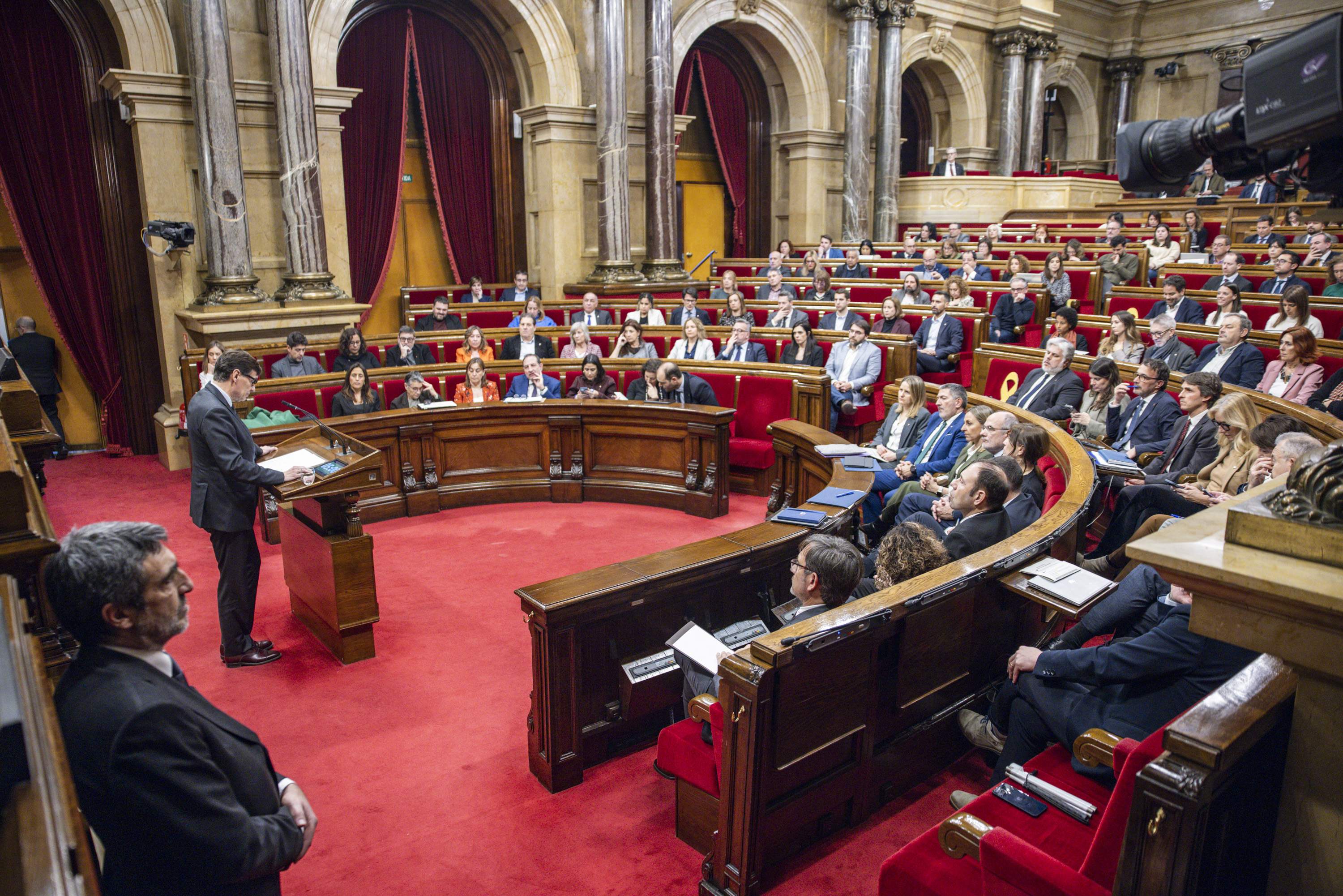 L'ús del català al Parlament recupera terreny: el 85% dels diputats l'utilitza majoritàriament