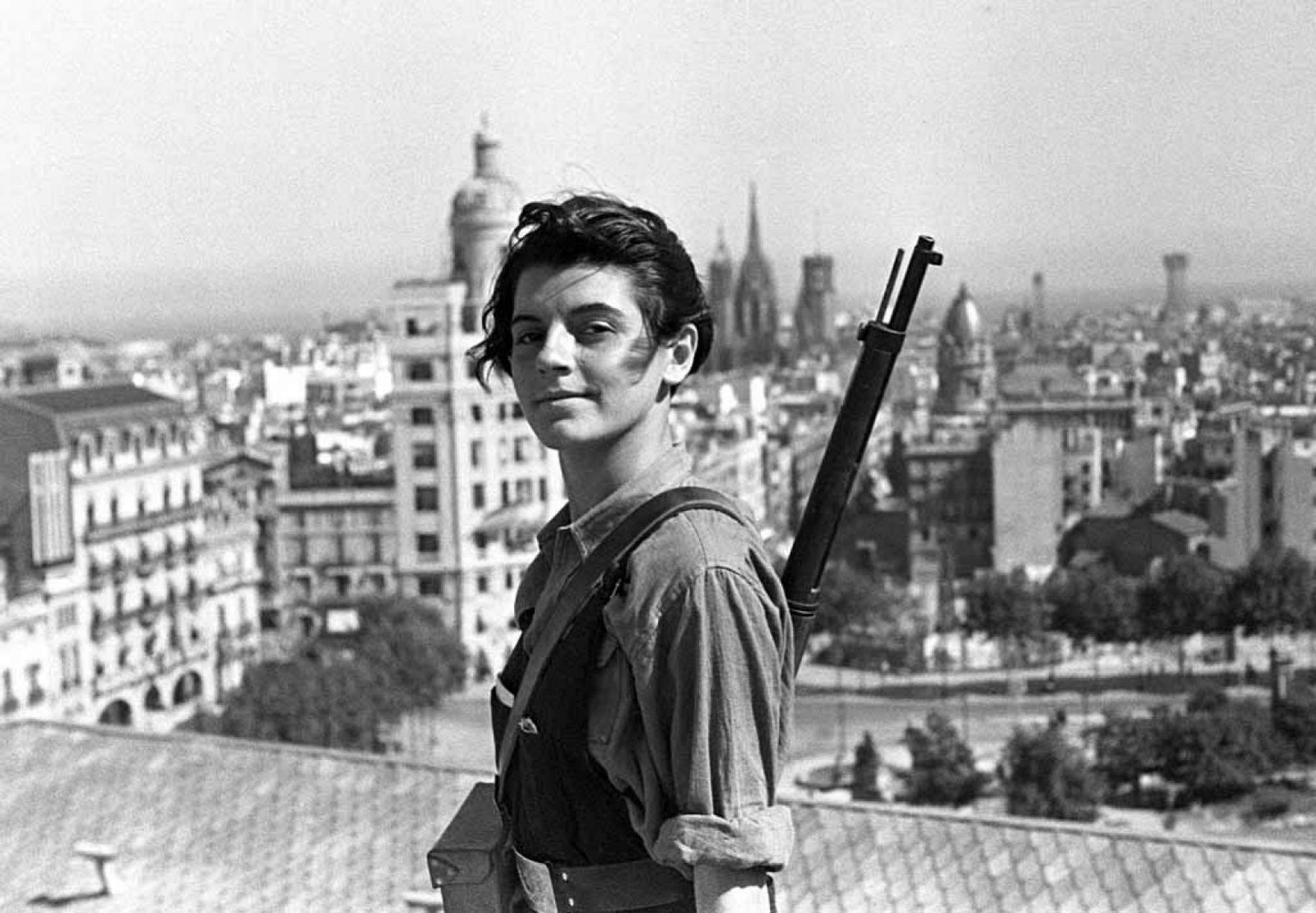 Nace Maria Ginestà, la chica de la icónica fotografía de la Guerra Civil