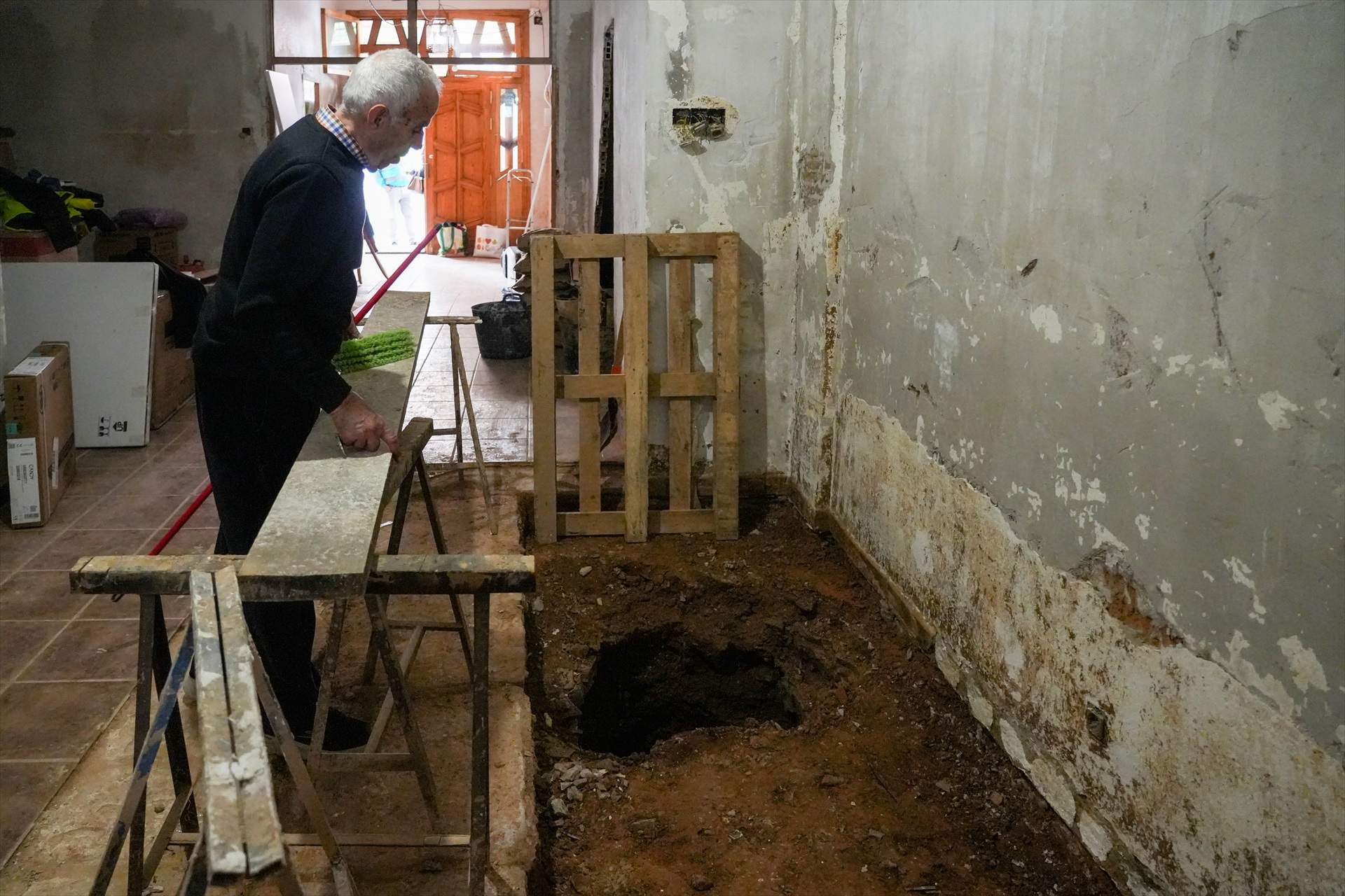 Una casa de Paiporta 3 mesos després de la DANA