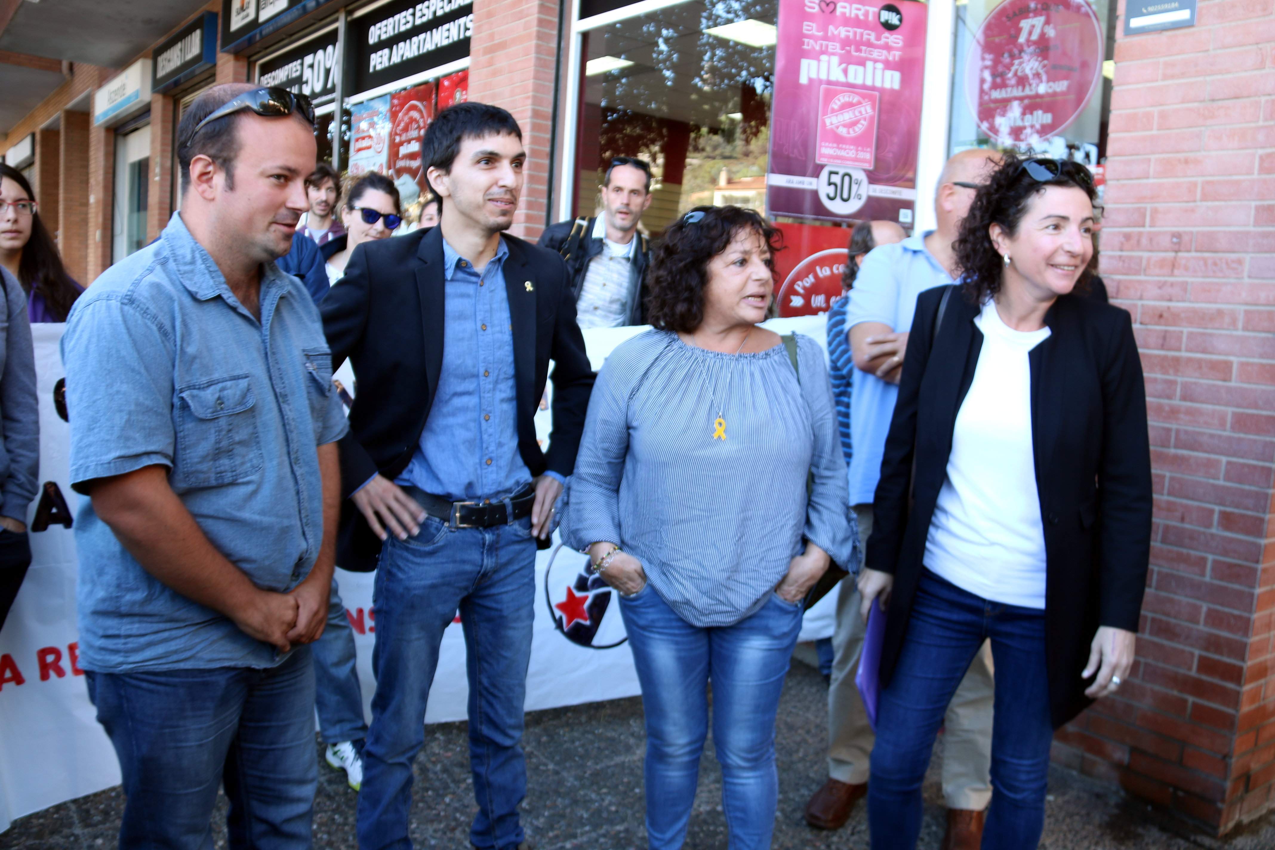 Amnistiados tres CDR denunciados por el dueño de un restaurante de Blanes por una riña por los lazos amarillos