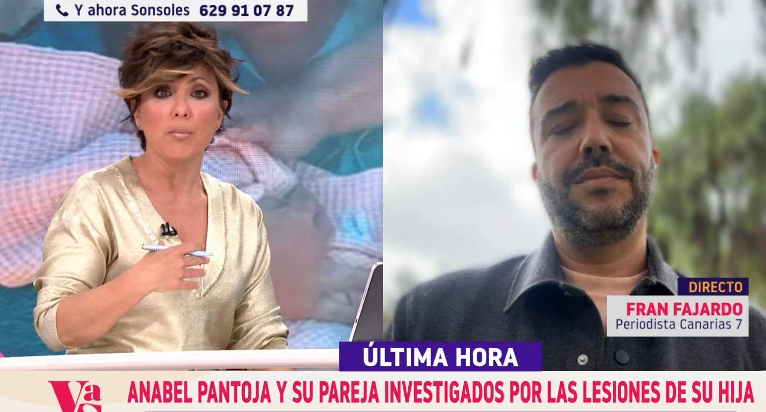 Periodista canari que parla de les lesions, Antena 3