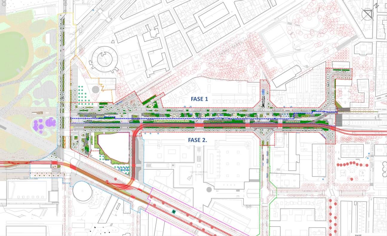 nou traçat tramvia glories ajbcn