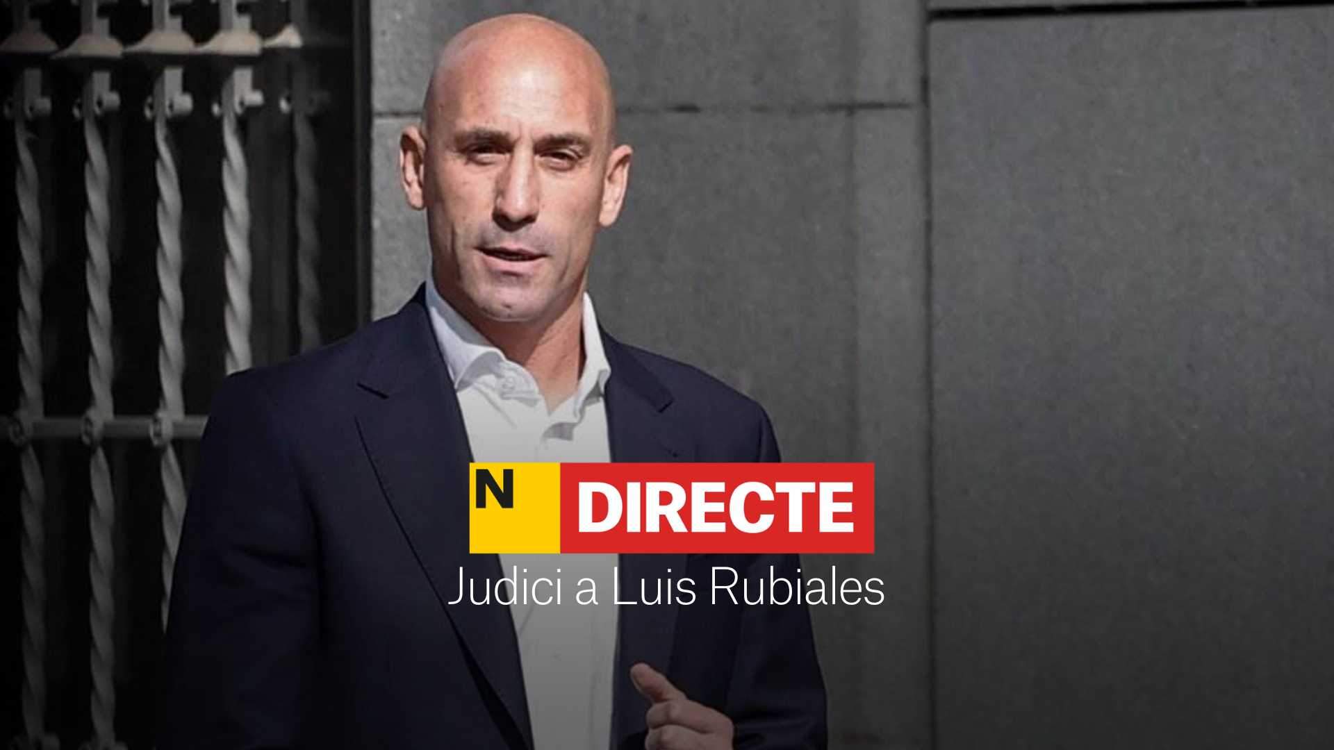 Judici a Luis Rubiales, DIRECTE | Jenni Hermoso testifica pel petó no consentit