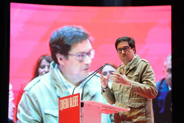 Óscar López discur PSOE Madrid   EFE