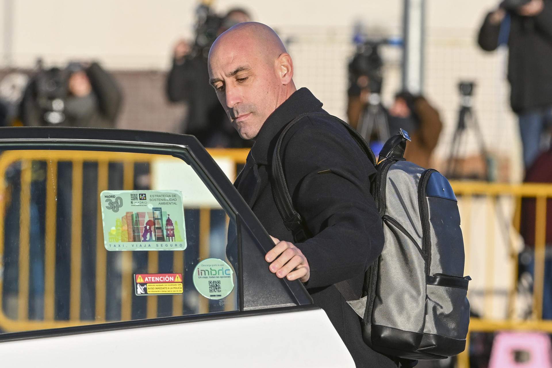  L'expresident de la RFEF, Luis Rubiales, arriba a l'Audiència Nacional / EFE