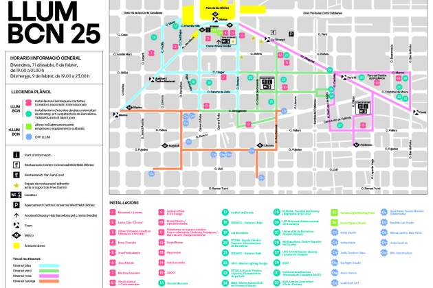 LLUM25 Mapa