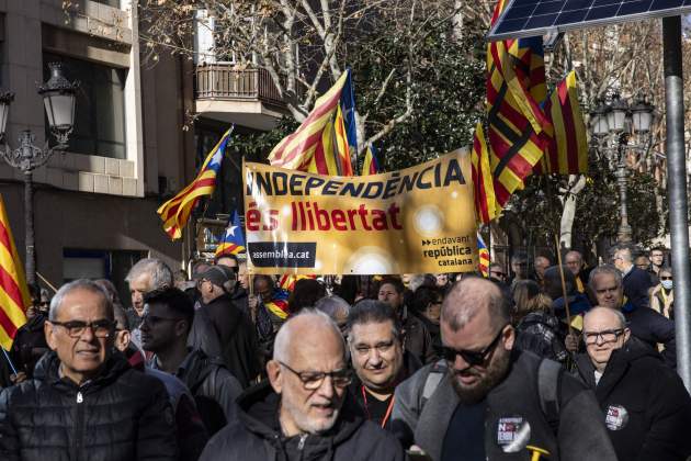 Manifestació contra Rei Felipe VI Hospitalet / Foto: Carlos Baglietto