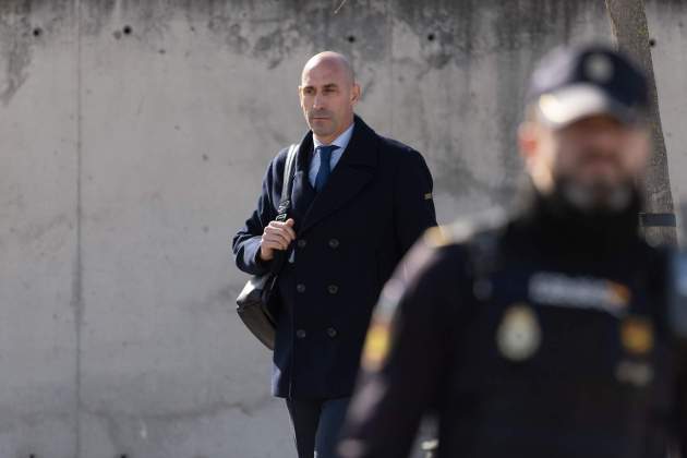 Rubiales entrant al judici   Europa Press