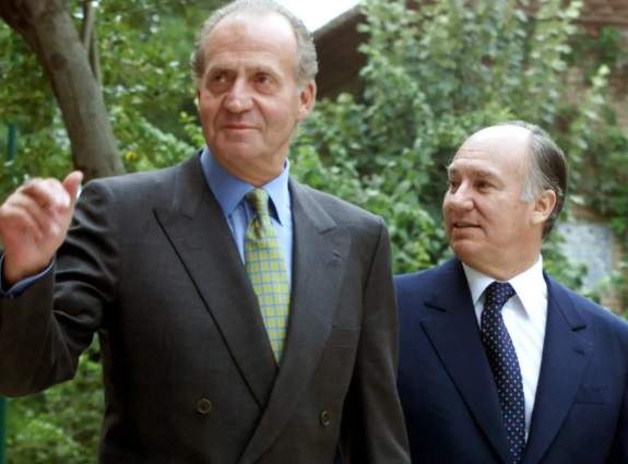 Joan Carles i Aga Khan