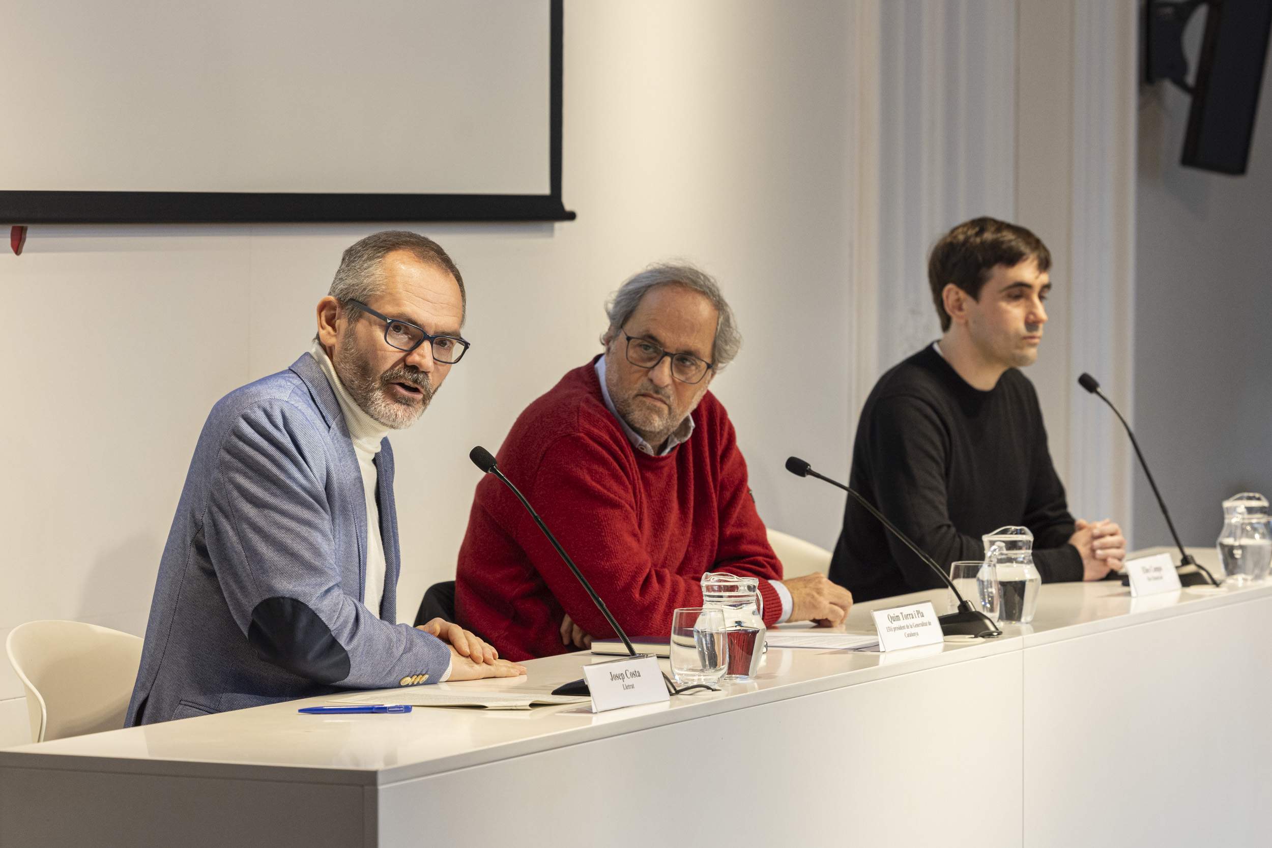 Quim Torra y Josep Costa presentan la primera demanda contra España al TEDH por ser espiados con Pegasus