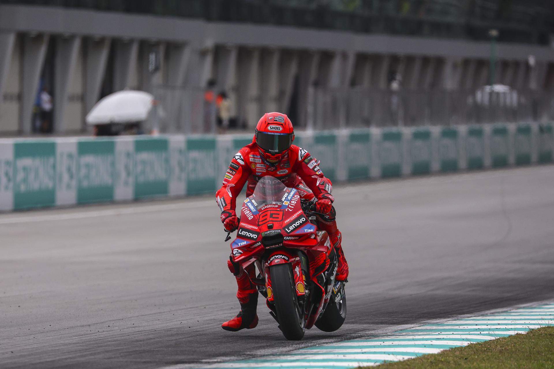 Gran exhibición de Àlex Márquez en Sepang mientras Marc Márquez y Pecco Bagnaia apuntan alto