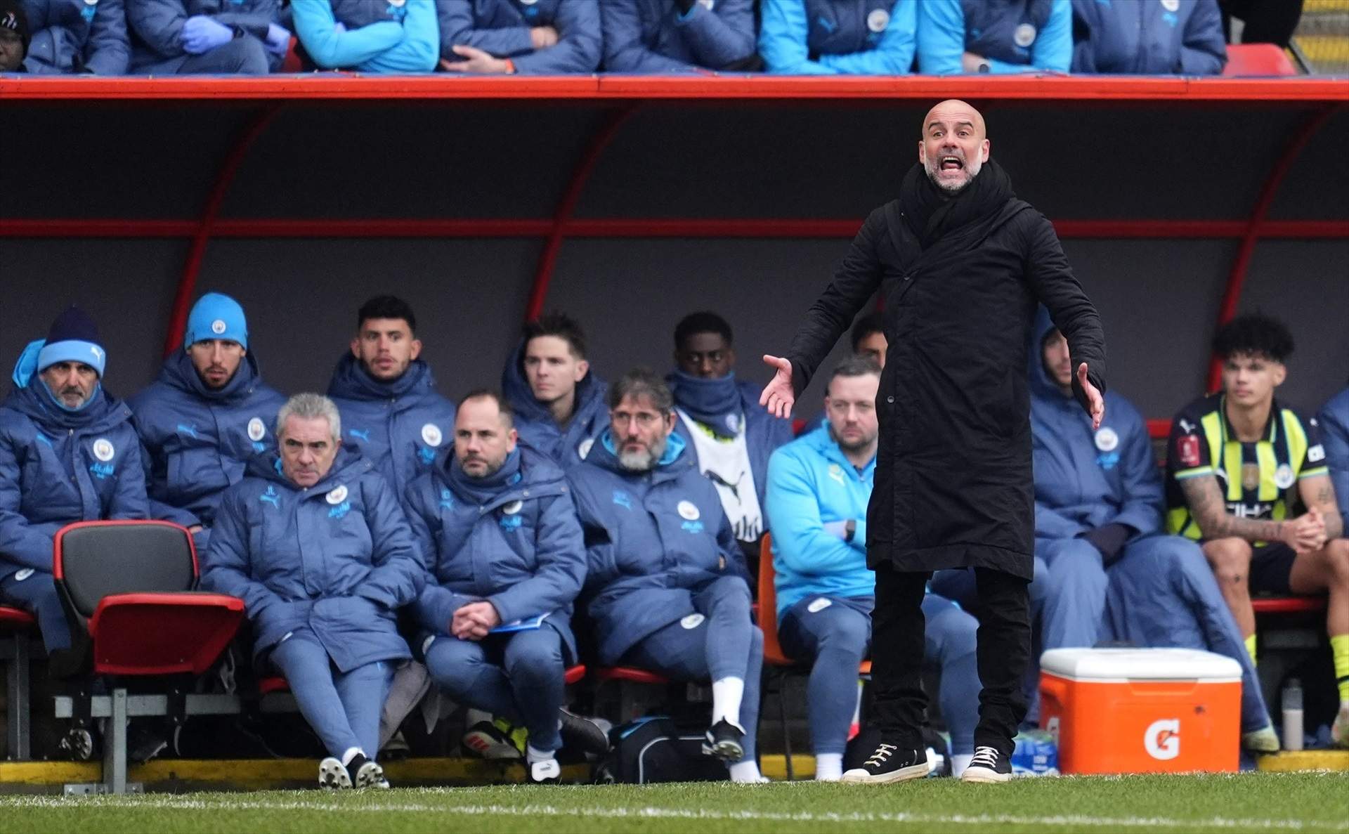 Pep Guardiola vol Raphinha al Manchester City