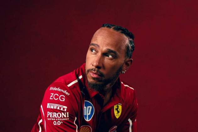 Lewis Hamilton Ferrari / Foto: @ScuderiaFerrari