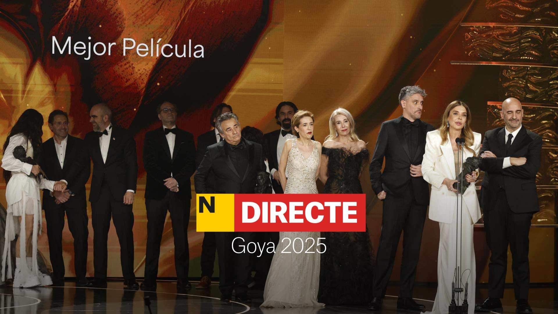 Goya 2025, DIRECTO | Ganadores y última hora de la gala de los premios del cine español