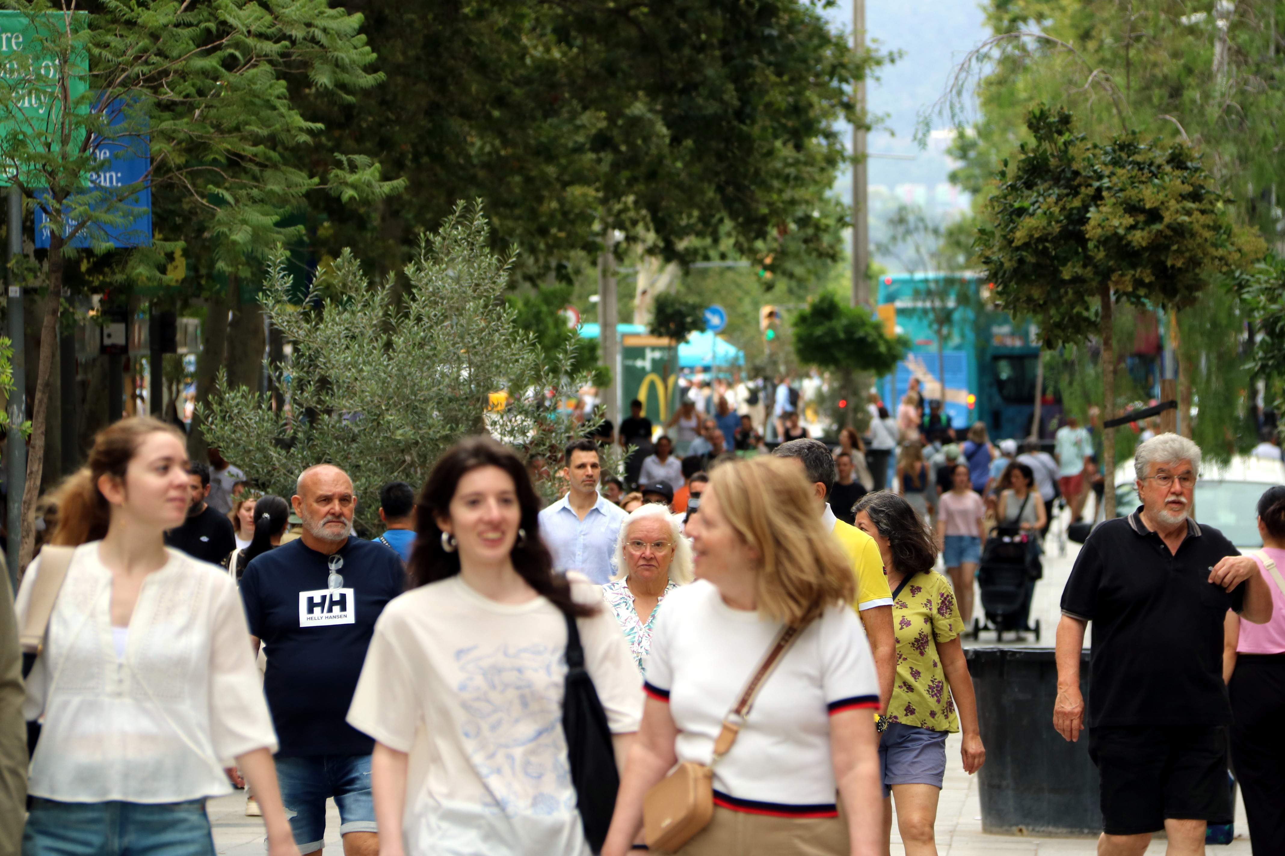 Barcelona multiplica por cuatro los extranjeros de países ricos en el primer cuarto del siglo XXI