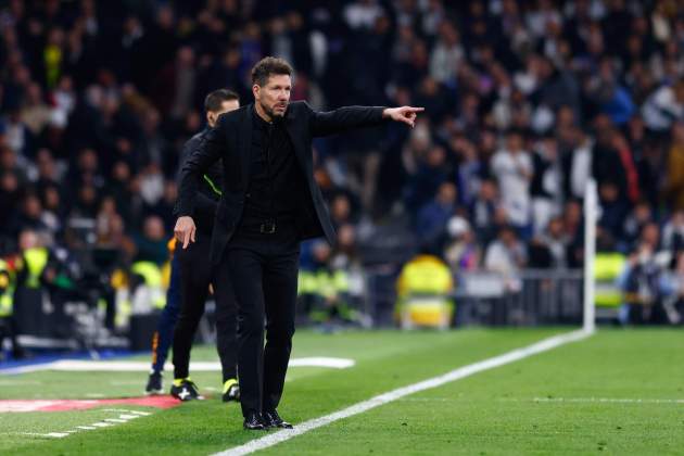 Simeone Santiago Bernabéu Reial Madrid Atlètic Europa Press