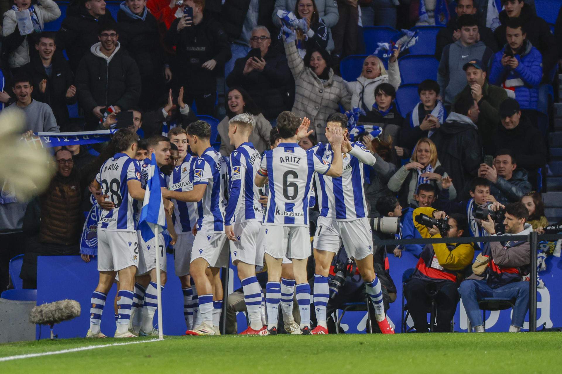 El Espanyol cae ante la Real Sociedad (2-1) y pierde el invicto en este 2025