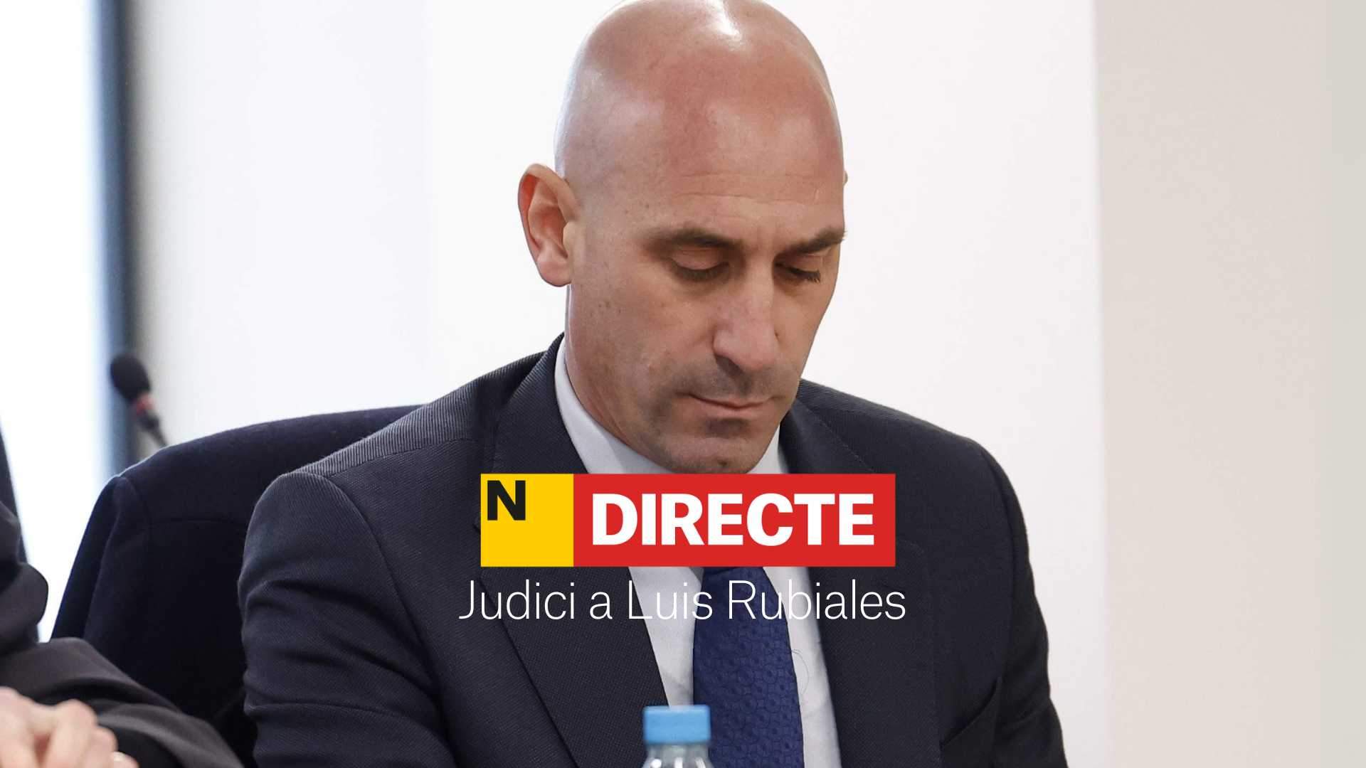 Judici a Rubiales, DIRECTE | Declara l'acusat pel cas del petó no consentit a Jenni Hermoso