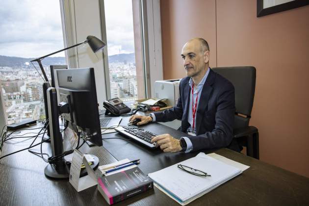 Entrevista magistral Ignasi Fernández, titular jutjat mercantil 10 IA / foto: Carlos Baglietto