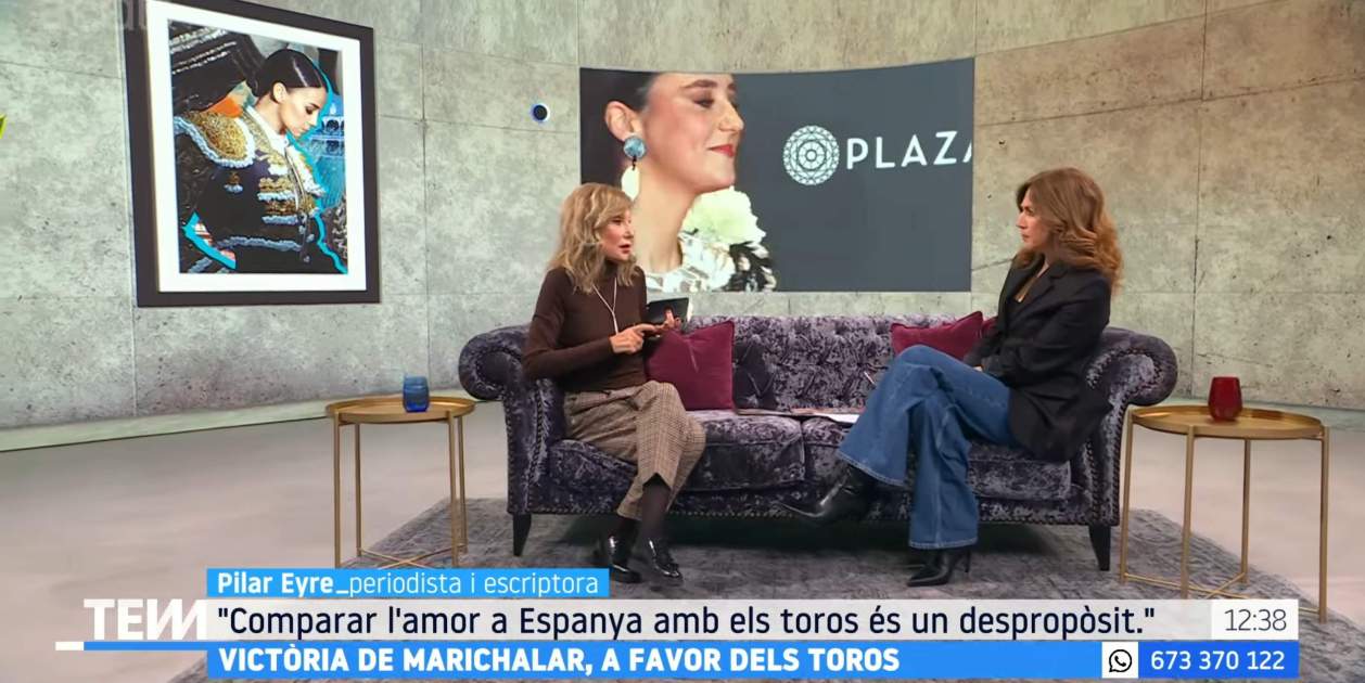 Pilar Eyre i Helena García Melero   TV3