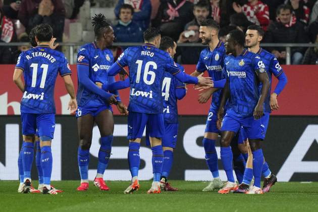 Uche gol Girona Getafe / Foto: EFE