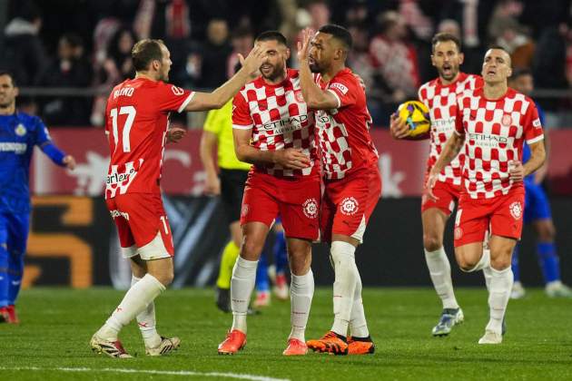 Yangel Herrera gol Girona Getafe / Foto: EFE