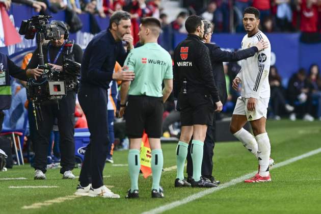 Bellingham expulsión Osasuna Real Madrid / Foto: EFE