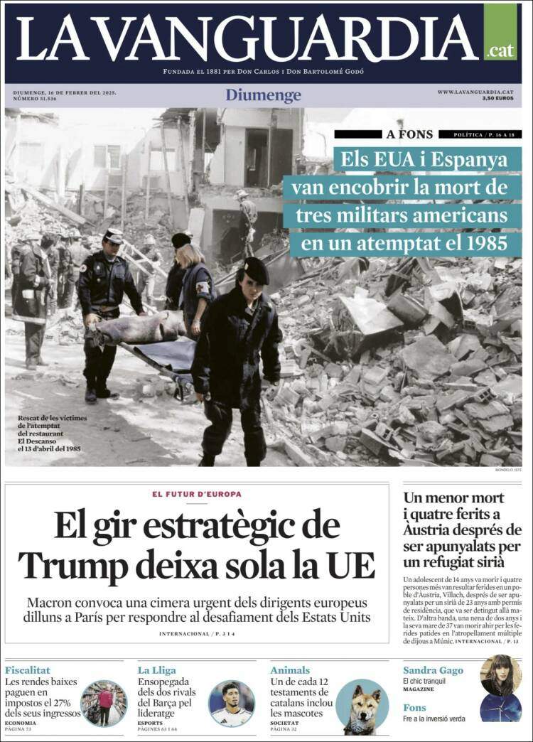 'La Vanguardia' 16