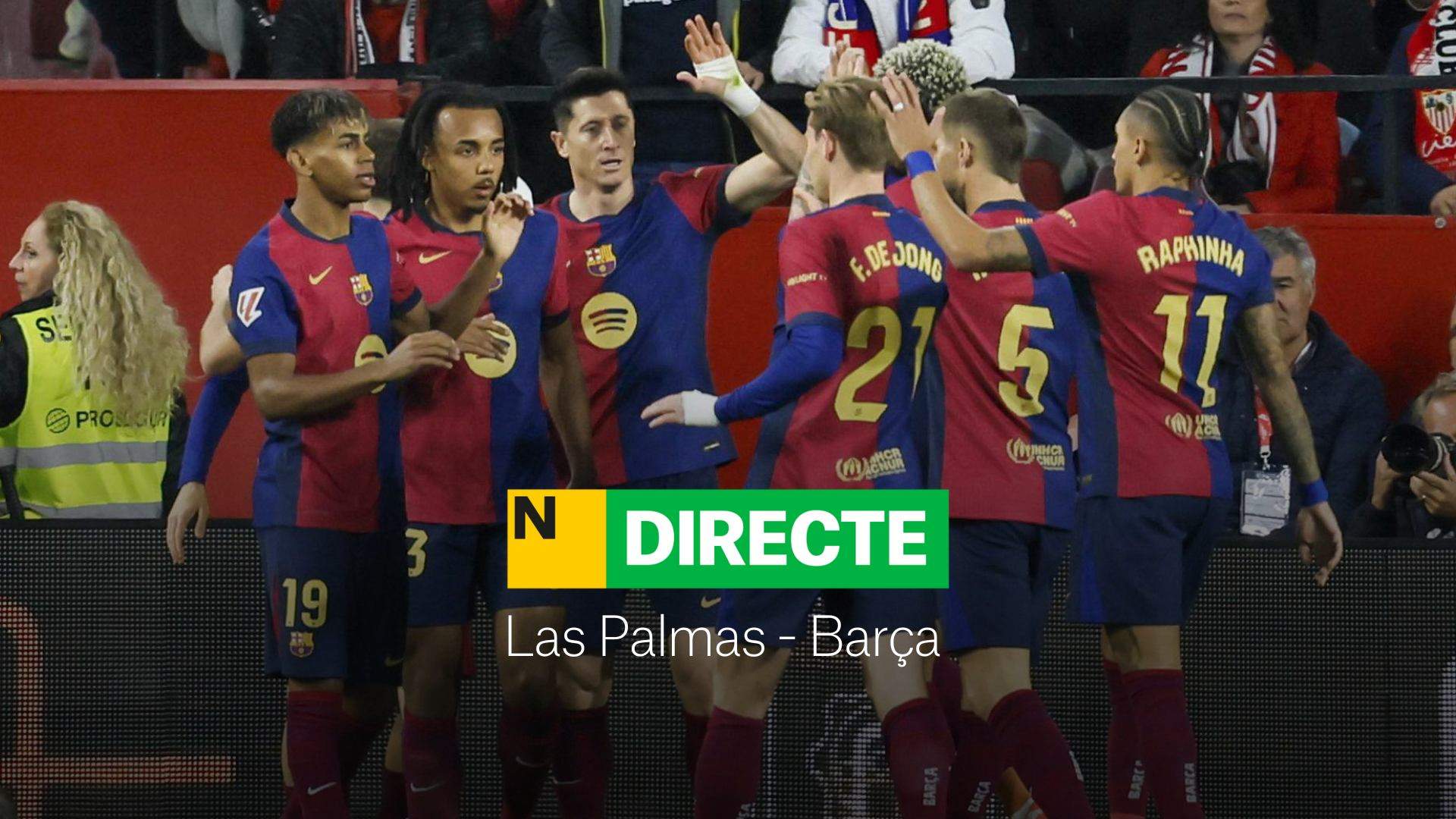 Las Palmas - Barça de LaLiga EA Sports, DIRECTO | Victoria sufrida culé