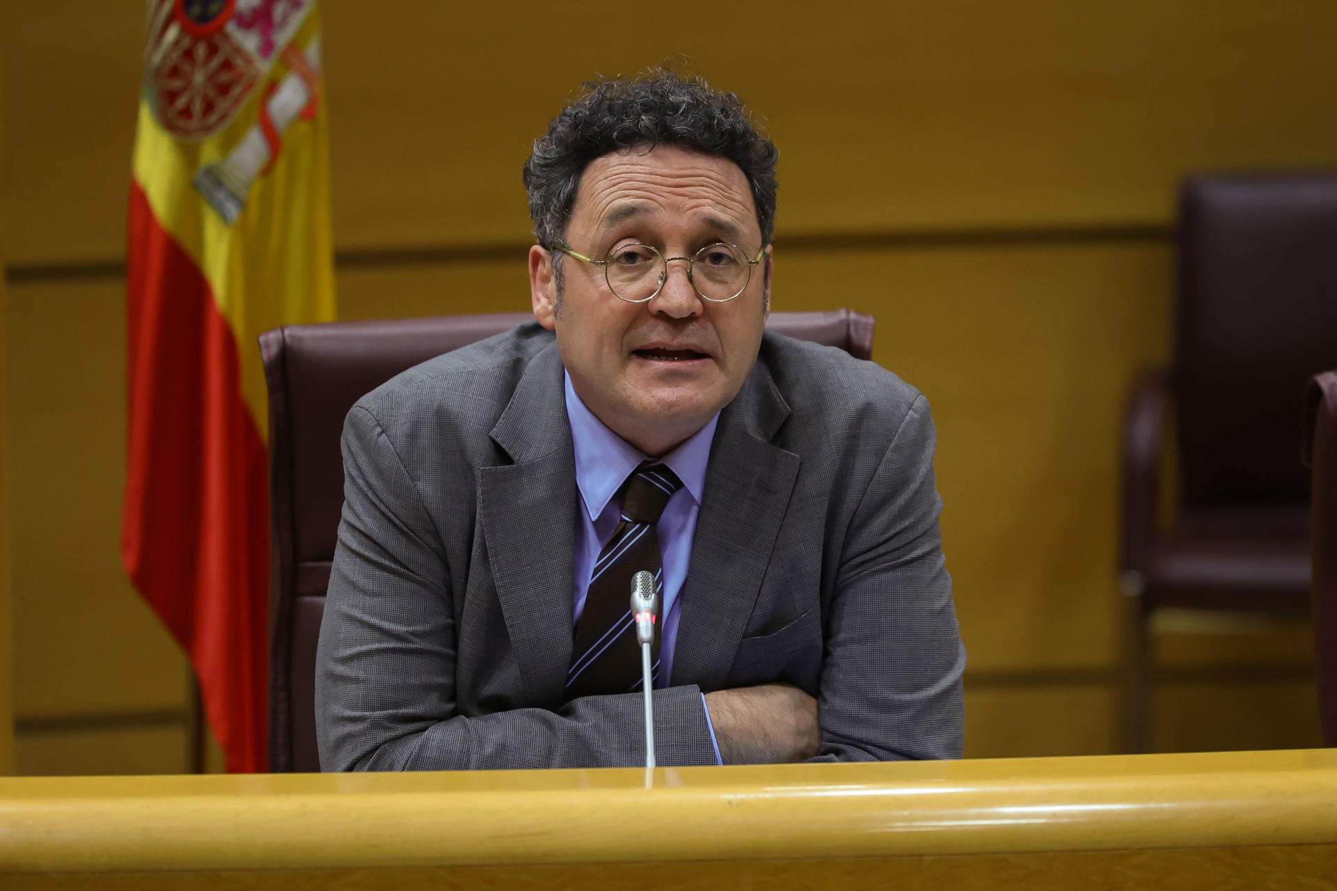 El fiscal de l’Estat justifica al Senat que no dimiteix per no fer una “concessió als delinqüents”