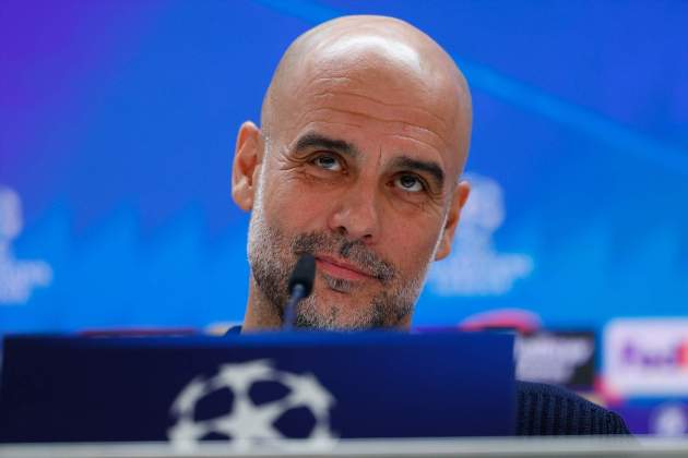 Pep Guardiola rueda de prensa Champions League / Foto: Europa Press