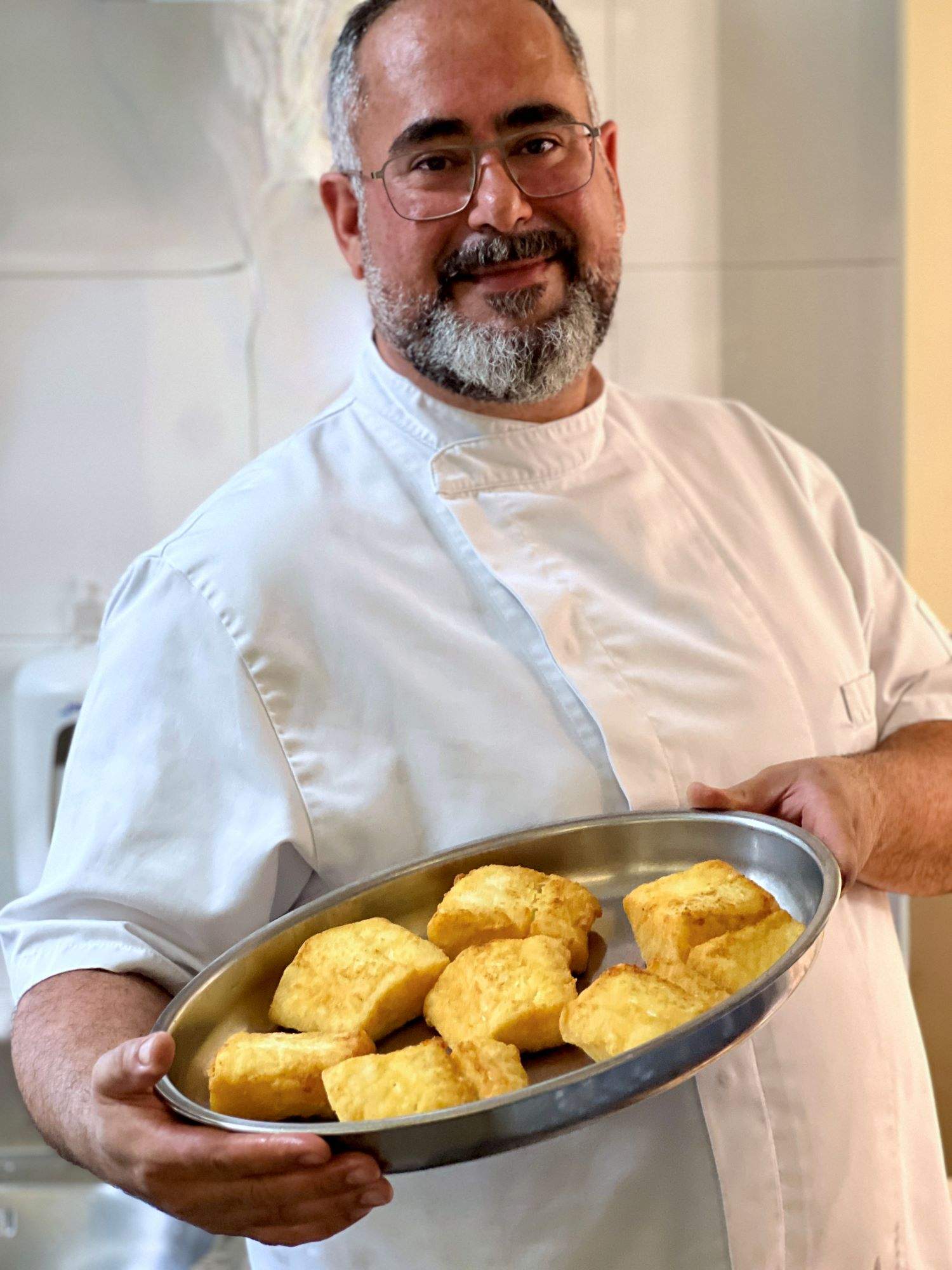 Pau Bergadà, propietari de la bacallaneria La Marinada Foto Cedida