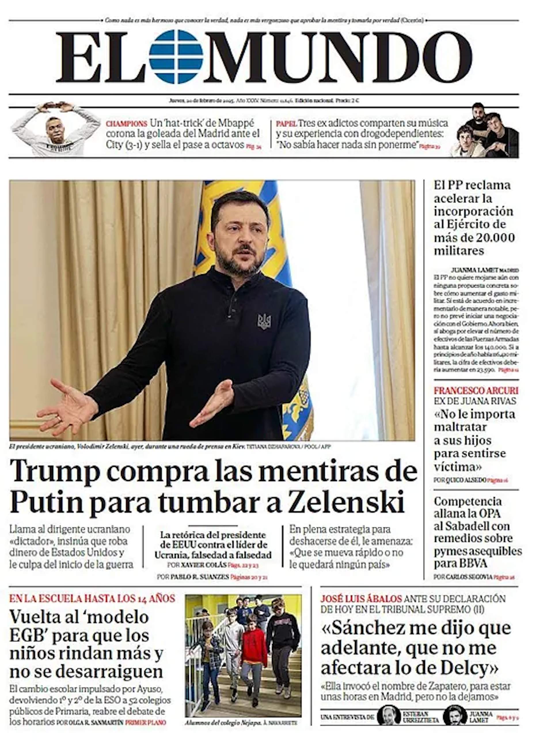 'El Mundo' 20l