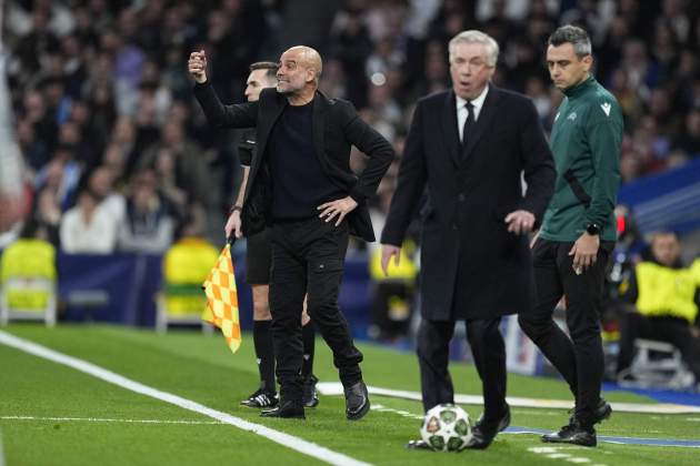 Pep Guardiola Carlo Ancelotti Reial Madrid Manchester City / Foto: Europa Press