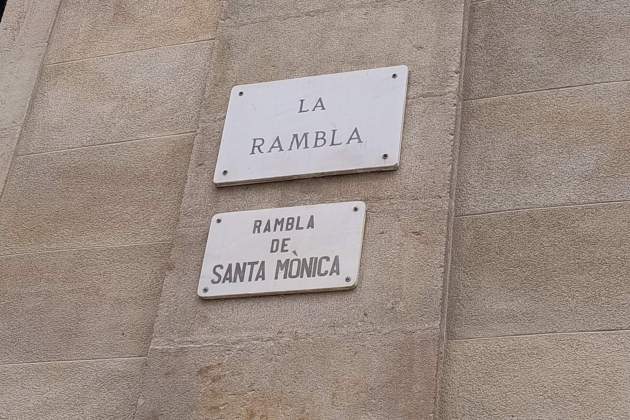 placa carrer rambla 3 foto jordi palmer