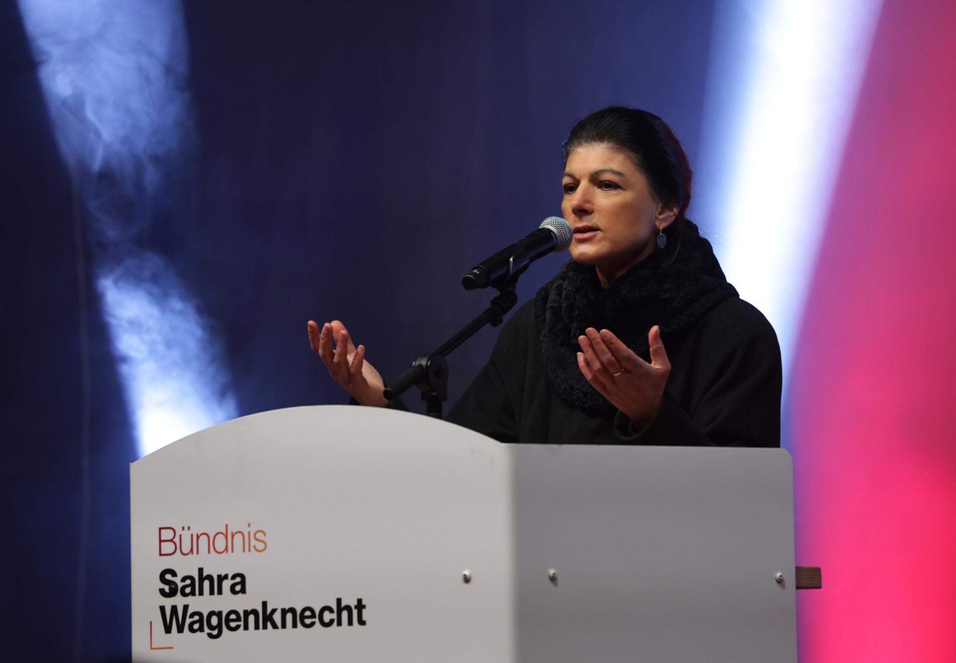 Sahra Wagenknecht, candidata de 