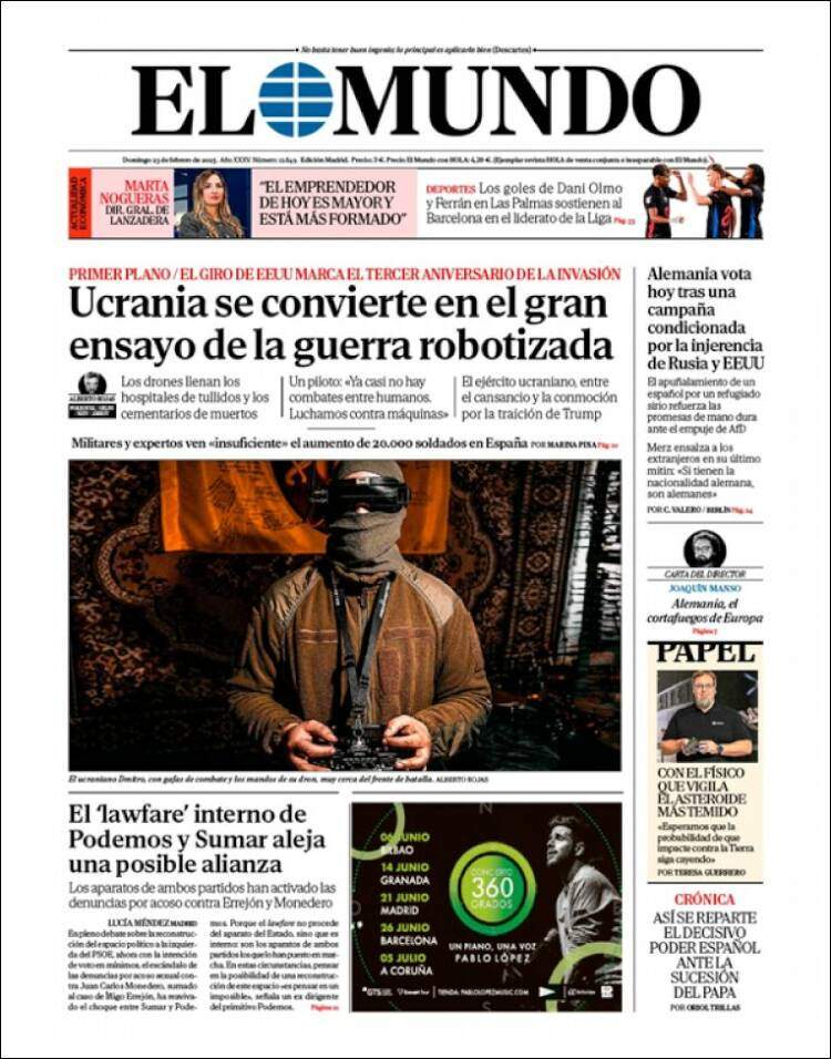 'El Mundo' 23