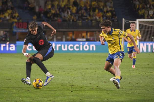 Lamine Yamal, durante el Las Palmas - Barça / Foto: EFE