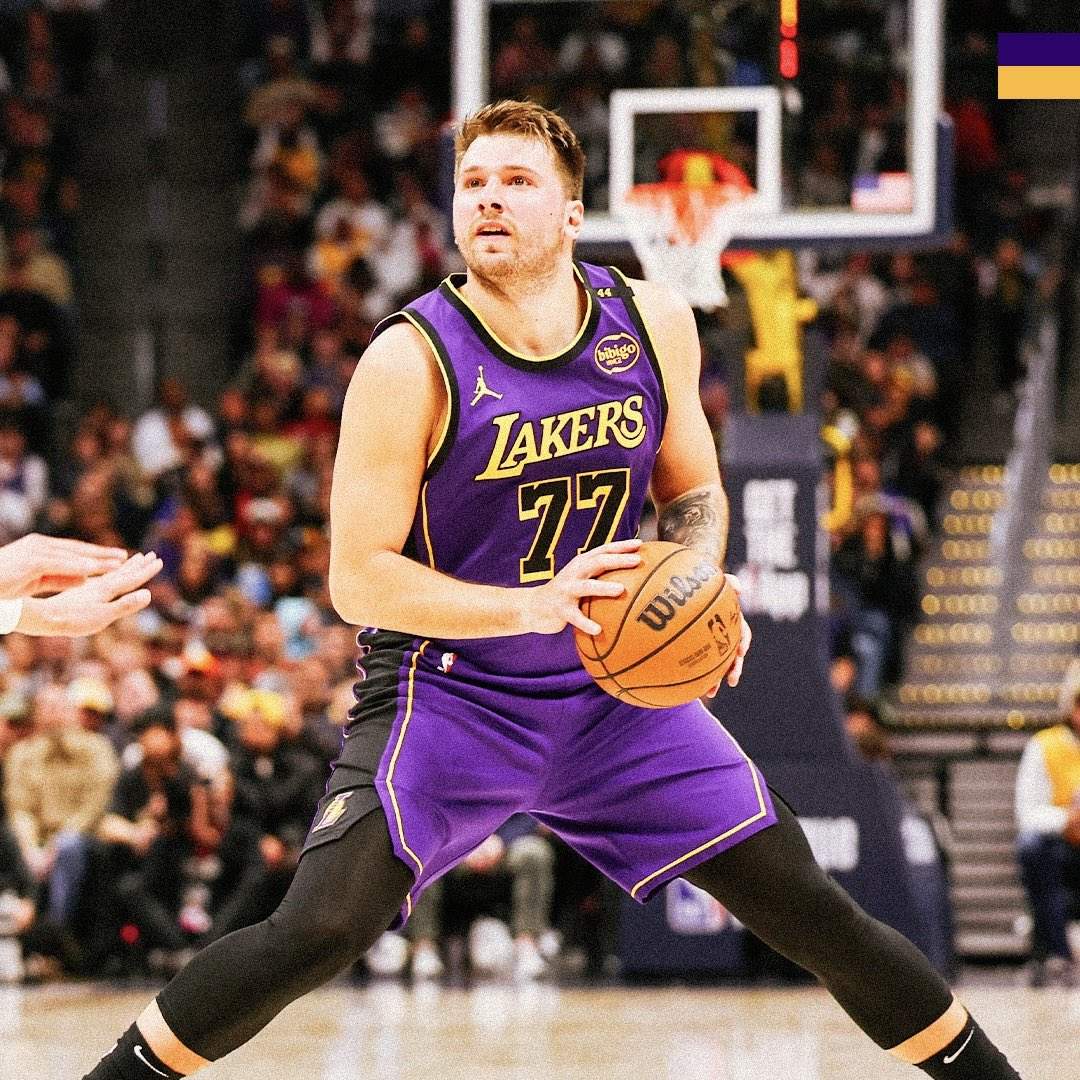 La primera gran noche de Luka Dončić con los Lakers: 32 puntos y 7 asistencias en la victoria en Denver