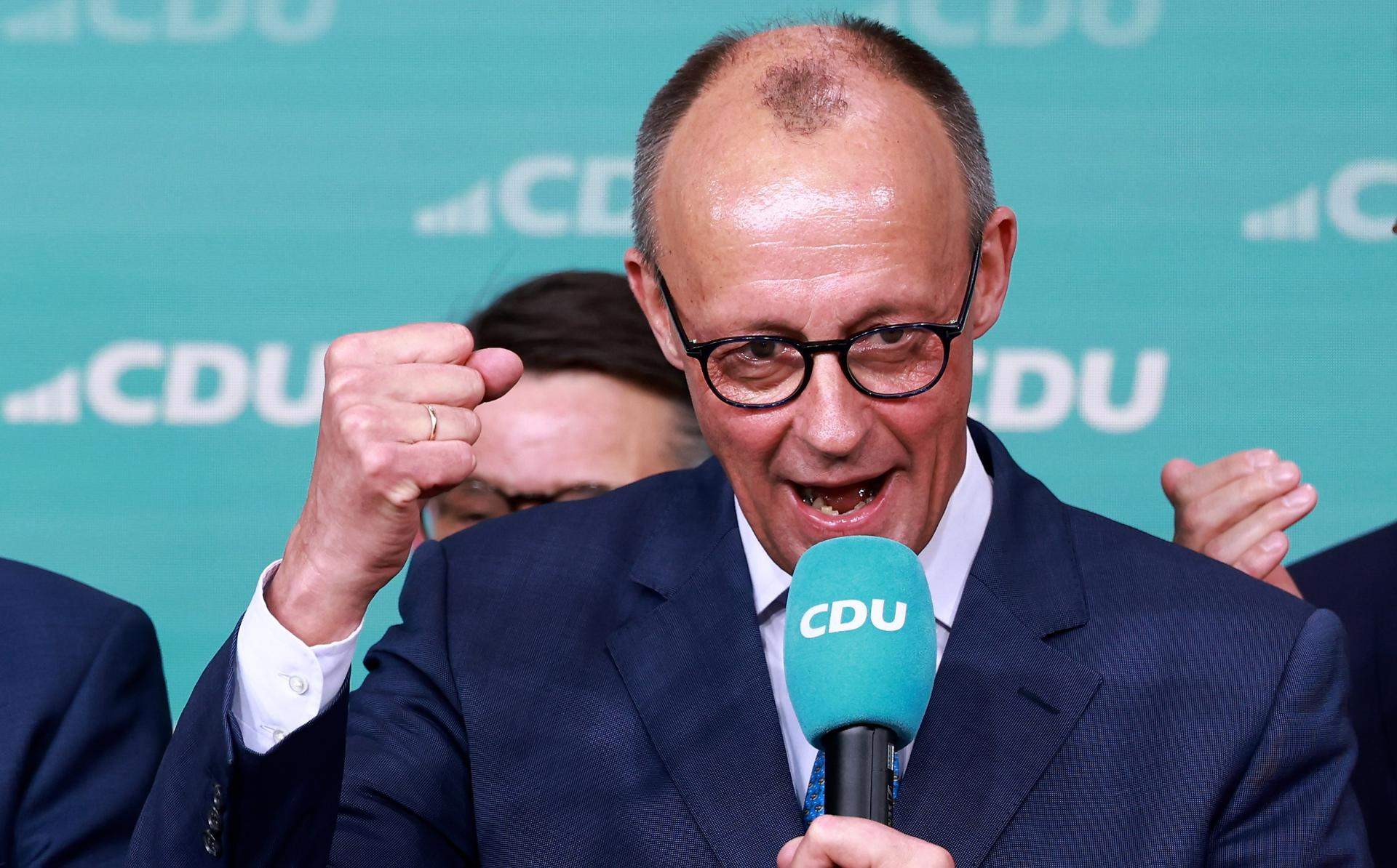 Friedrich Merz, líder de la CDU y ganador de las elecciones, rechaza pactar con la extrema derecha