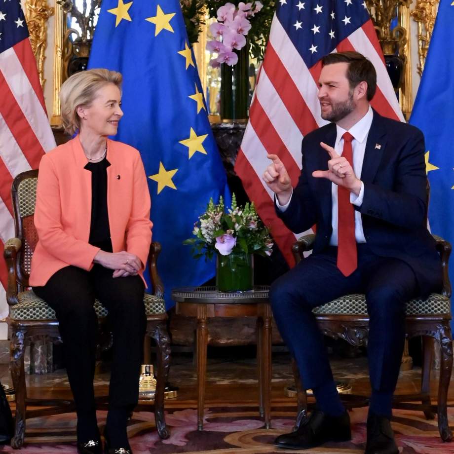 Von der Leyen J D Vance