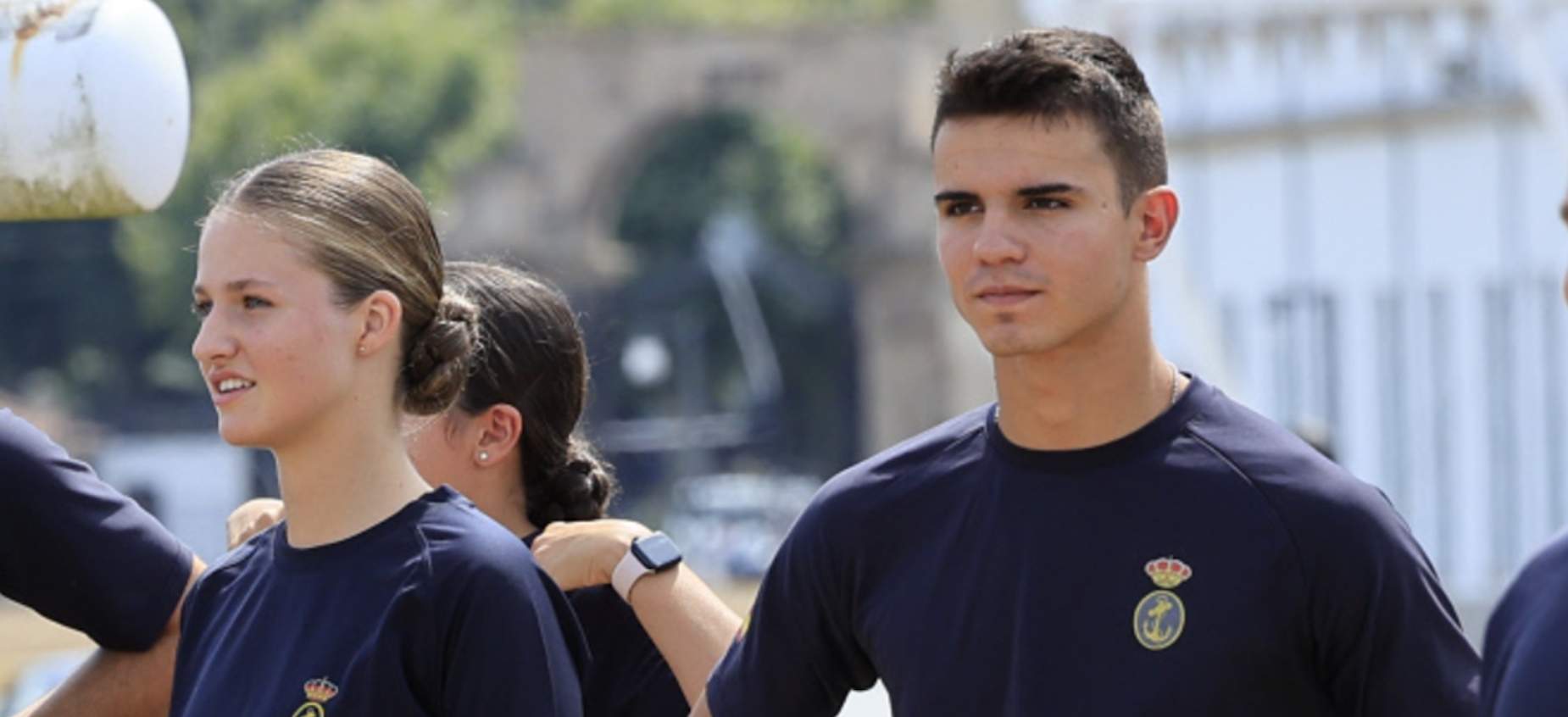 Leonor y su nuevo novio militar, GTRES