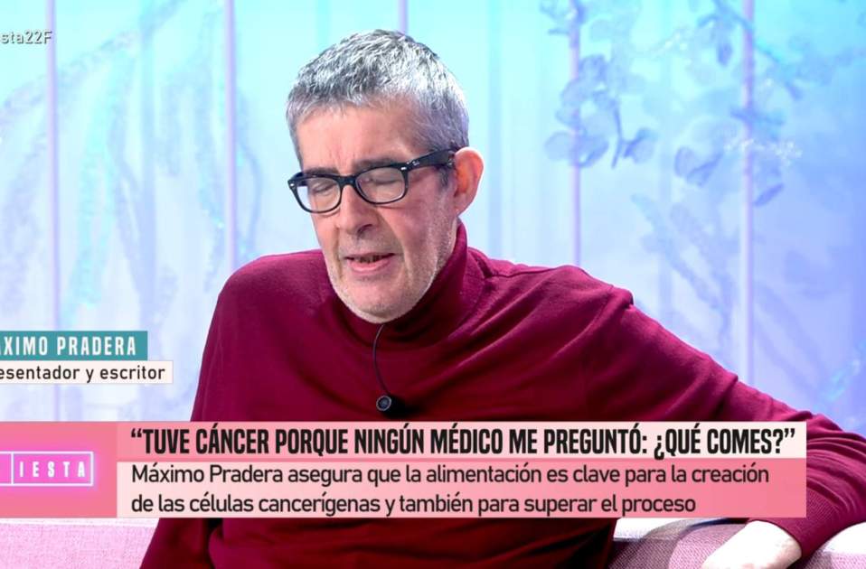 Máximo Pradera recuperant se del càncer Telecinco